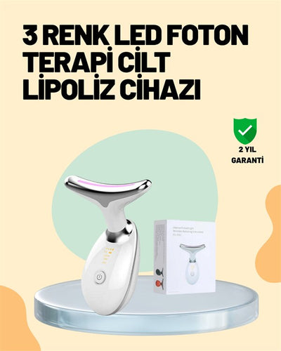 Şarjlı Akıllı Cilt Temizleme ve Nemlendirme Cihazı – 500 mAh Otomatik Kapanma ve EMS Modlu