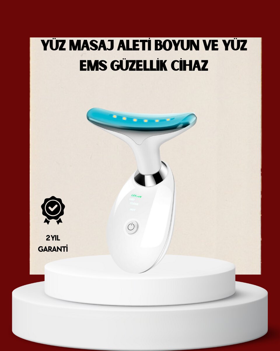 Derin Gözenek Temizleyici ve Cilt Sıkılaştırıcı Masaj Cihazı – Tüm Cilt Tiplerine Uygun