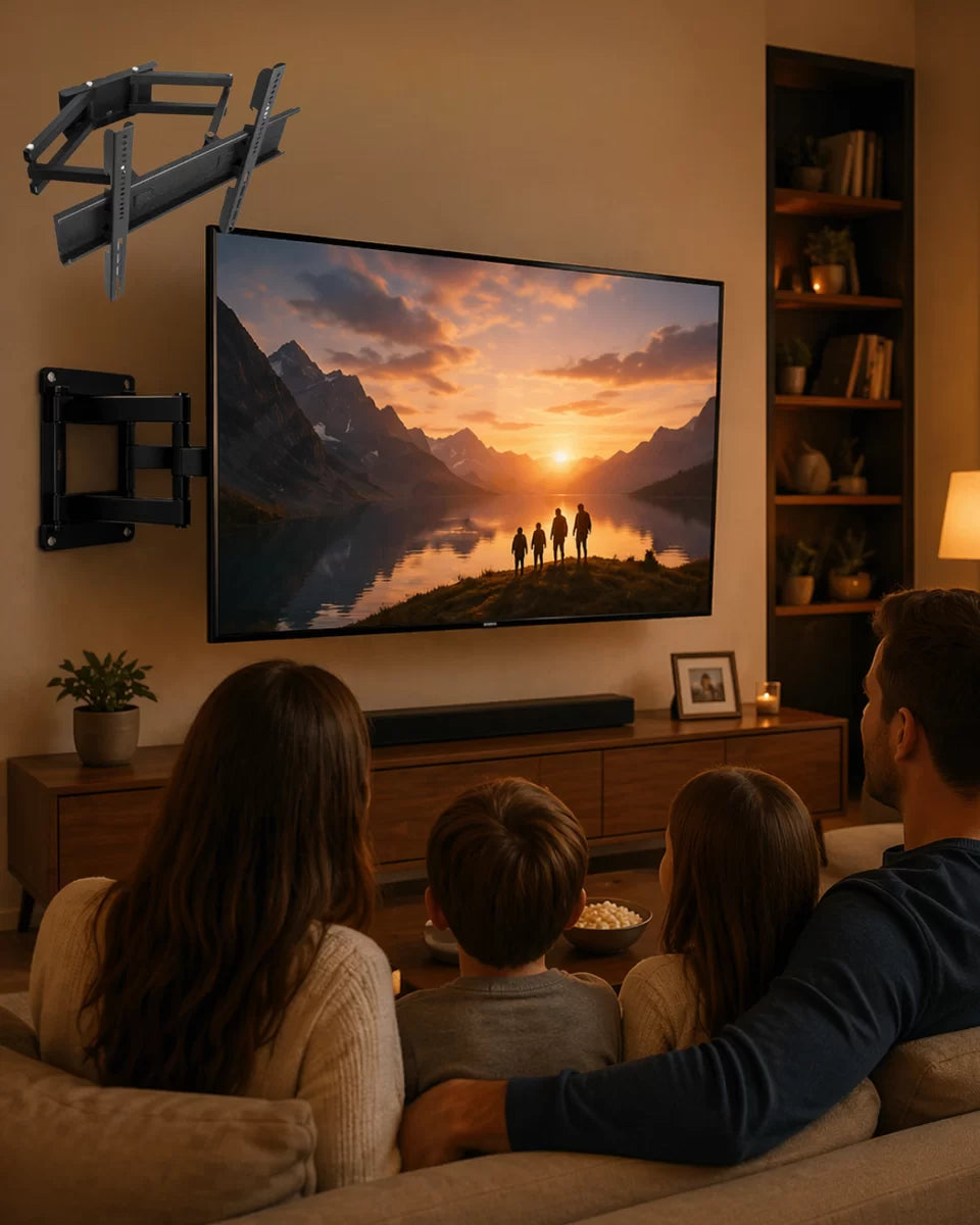 32 55 İnç Ayarlanabilir TV Askı Aparatı Güçlü Duvar Tipi Askı