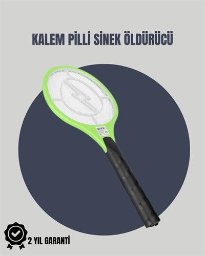 Taşınabilir Elektronik Sinek Swatter – Kimyasal İçermeyen Ergonomik Tasarım