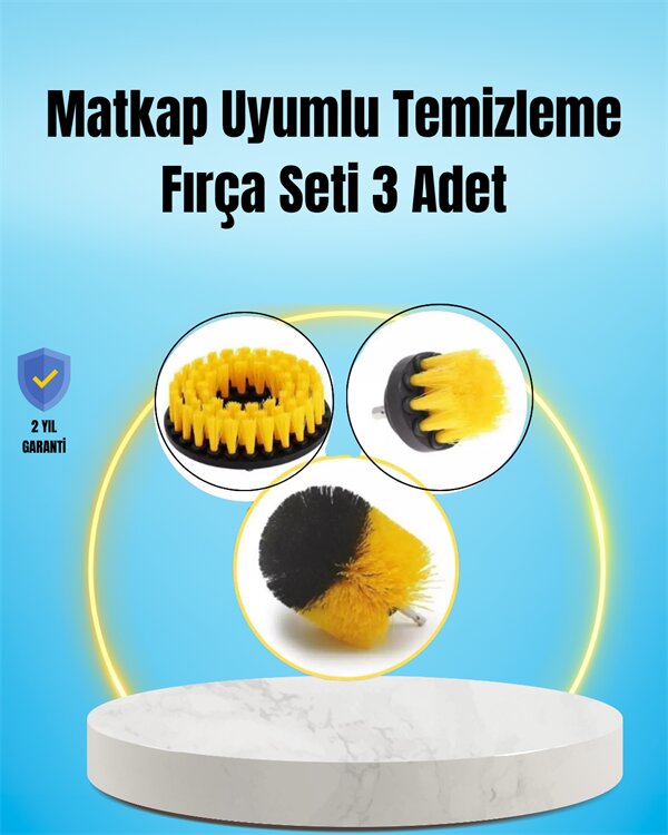 Yağ Kir ve Pas Temizliği İçin Güçlü Naylon Kıllı Temizlik Fırçası