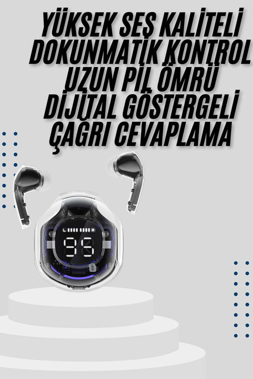 2025 Model Kablosuz Bluetooth Kulaklık ANC ENC Destekli HİFİ Stereo - görsel 2