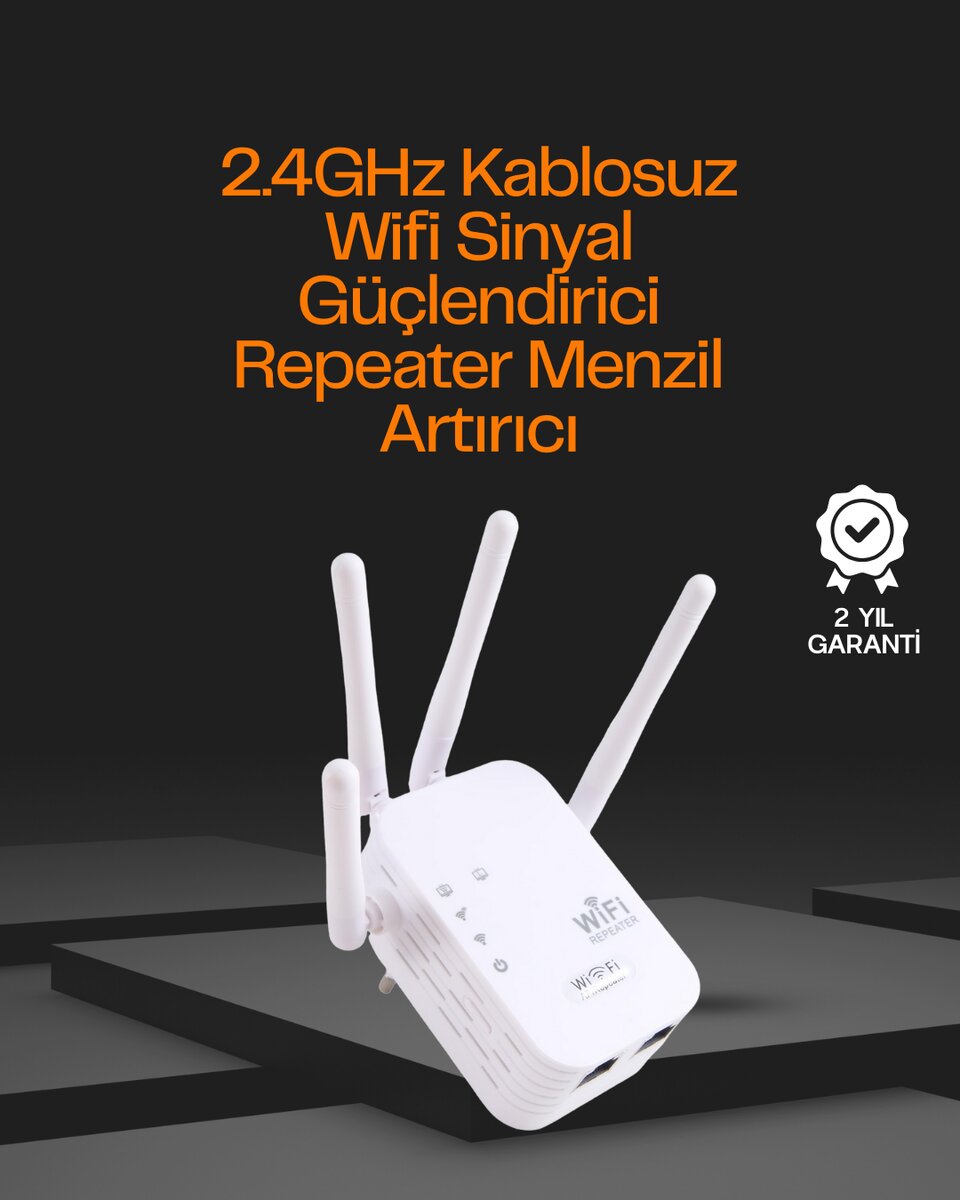 Çok Antenli Kablosuz Ağ Kapsama Alanı Genişletici