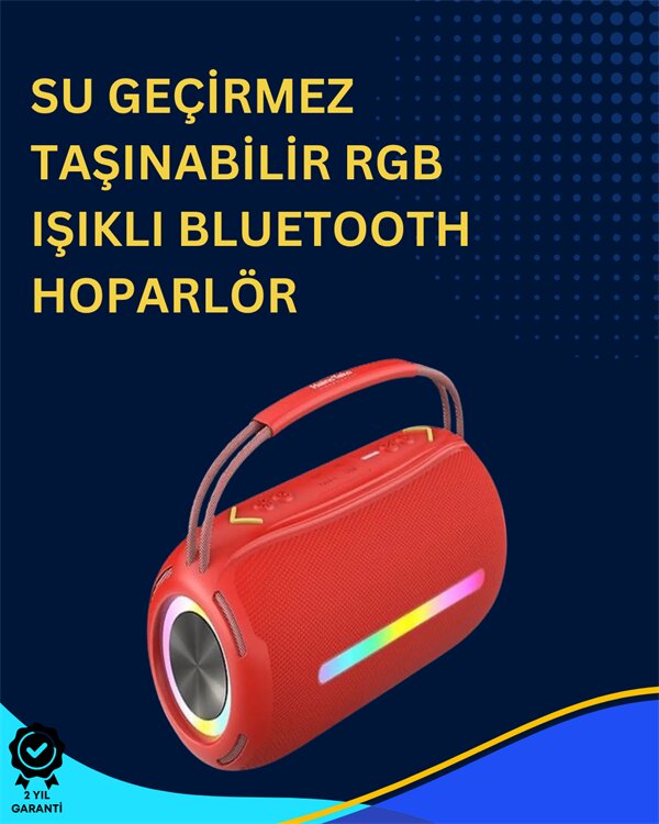 USB/SD/AUX Girişli Hoparlör – 10 W × 2 Çift Sürücü