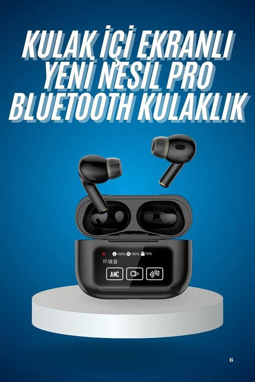 2025 Model Bluetooth Kulaklık Dokunmatik Ekran Yüksek Ses Kalitesi - görsel 2