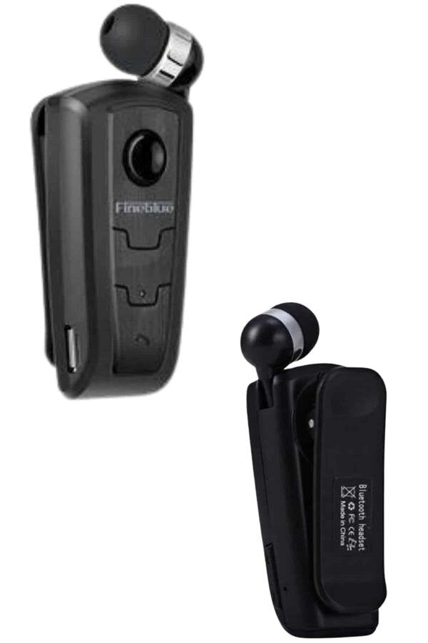 Mikrofonlu Makaralı Bluetooth Kulakiçi Kulaklık Android ve İOS Uyumlu