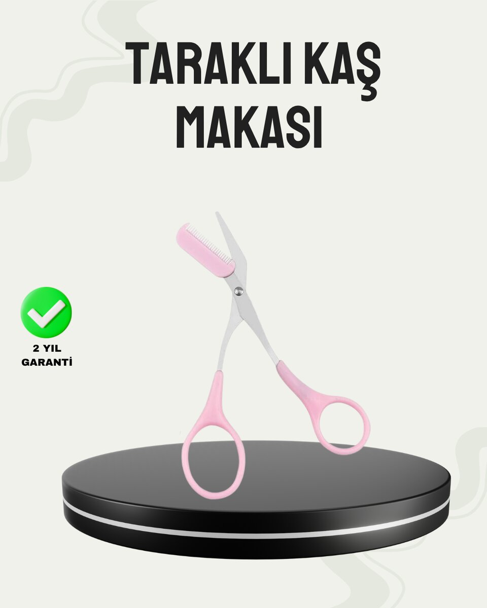 Mini Taraklı Kaş Düzeltici – Hassas Şekillendirme ve Taşınabilir Tasarım