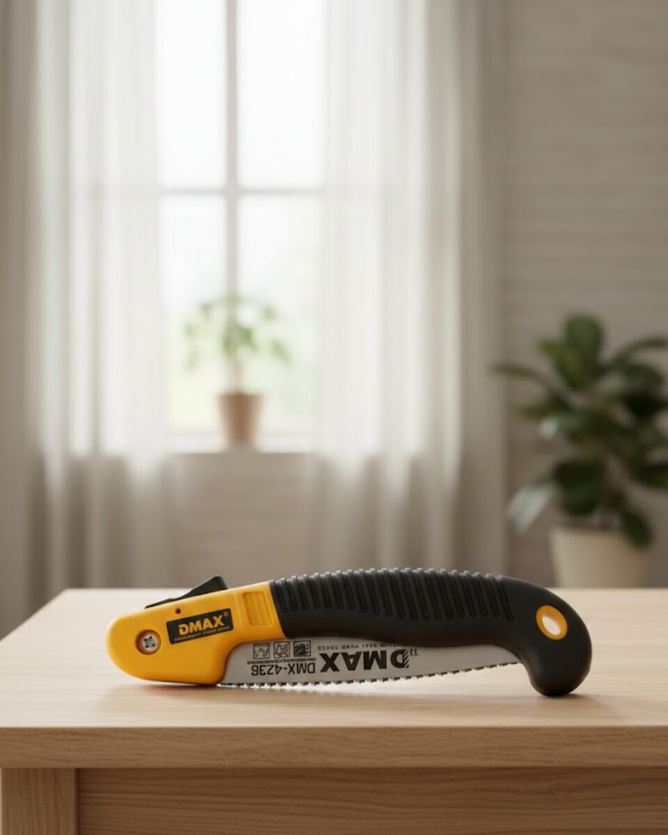 Ergonomik Saplı Katlanabilir Budama Testeresi