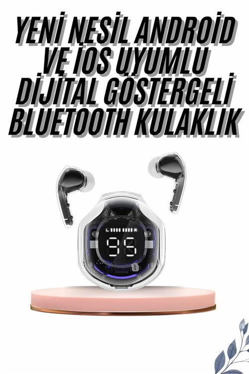 2025 Model Kablosuz Bluetooth Kulaklık ANC ENC Destekli HİFİ Stereo - görsel 2