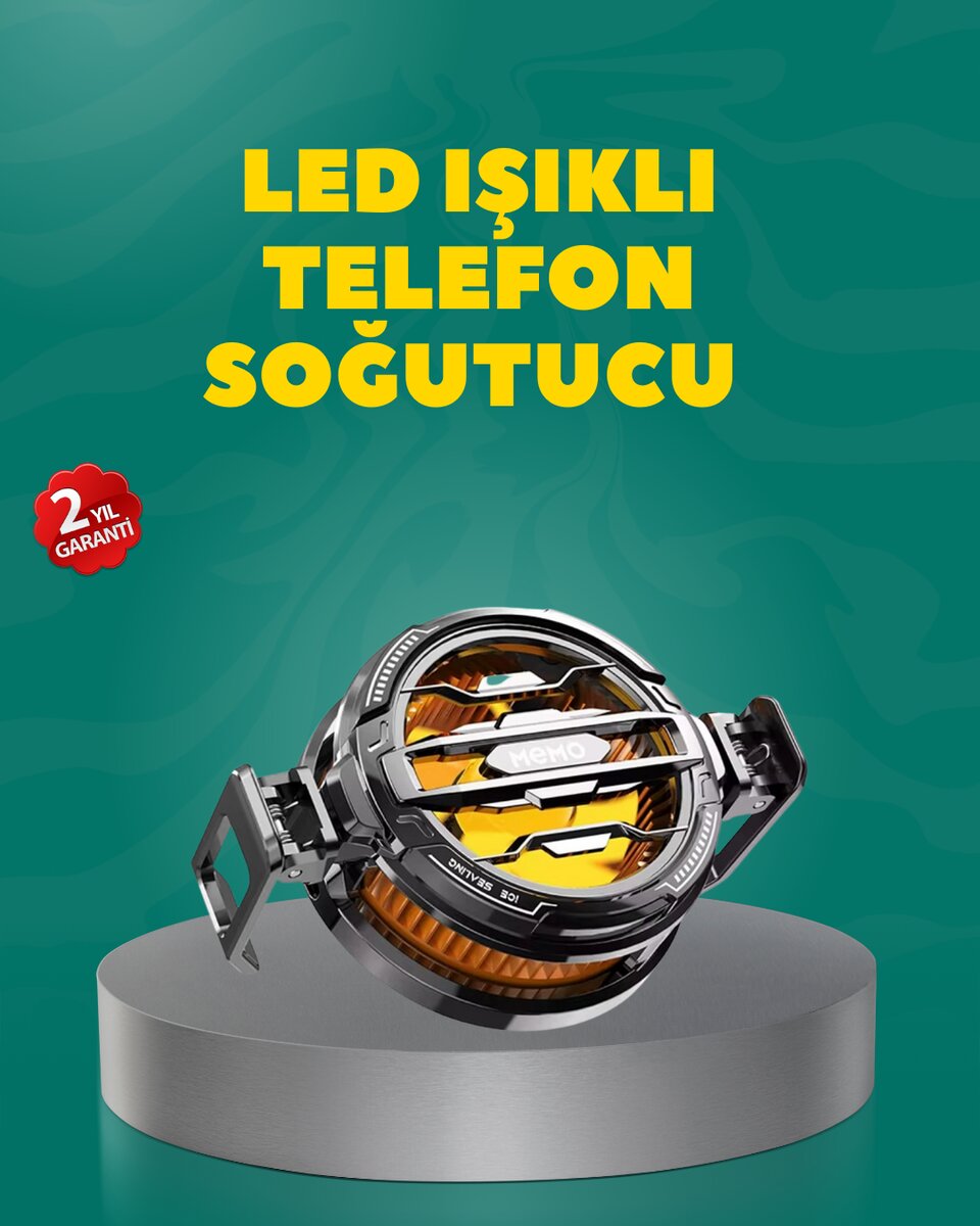 Manyetik Montajlı Kompakt Telefon Soğutucu