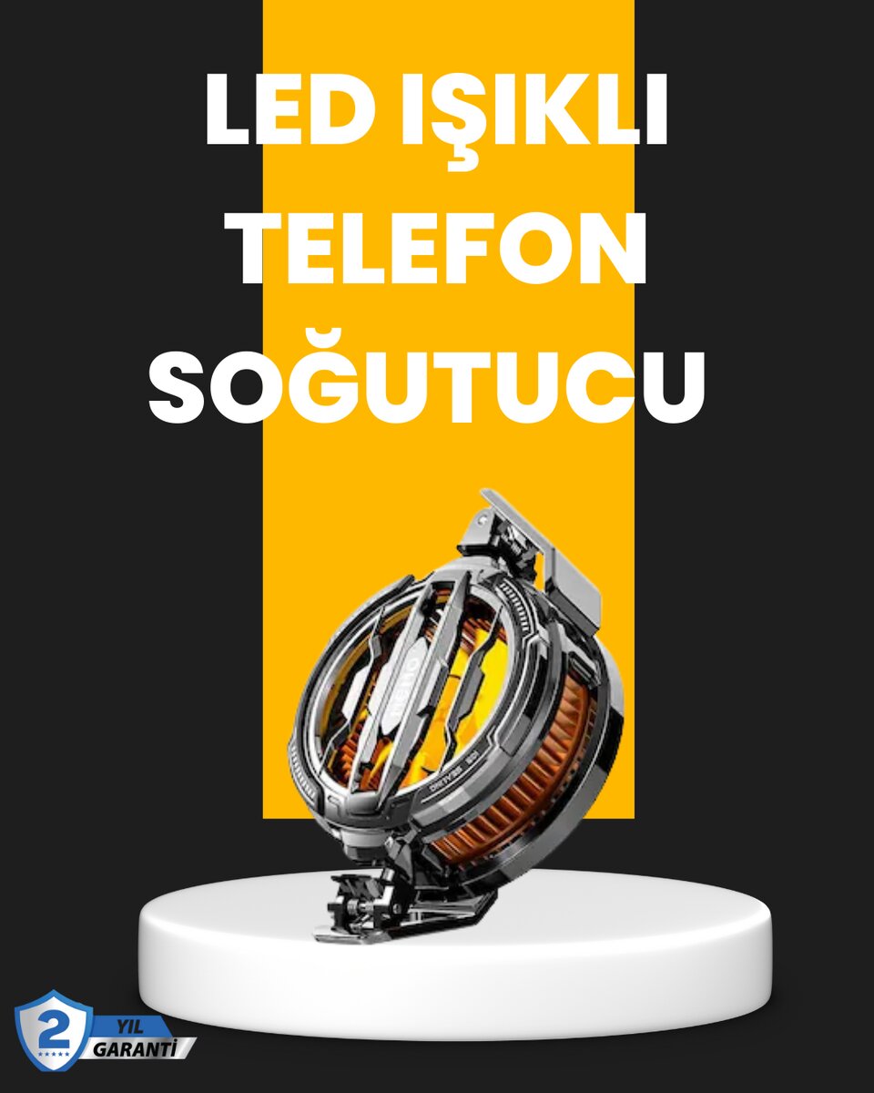 Hafif ve Dayanıklı Telefon Soğutma Aksesuarı