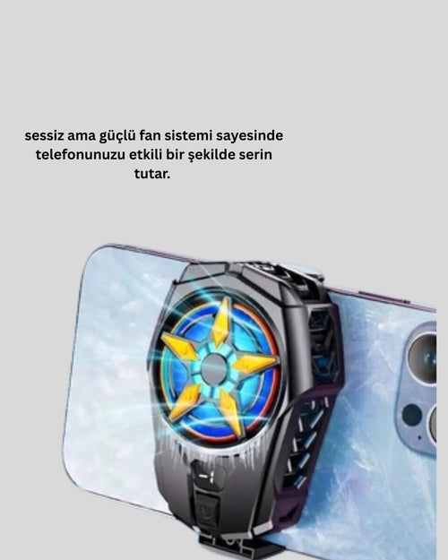 2 Kademeli Hız Ayarlı Taşınabilir Telefon Soğutucu
