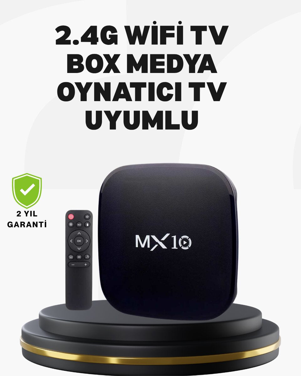 Android Tabanlı Akıllı Medya Oynatıcı – 4 Çekirdekli İşlemci Ekran Yansıtmalı