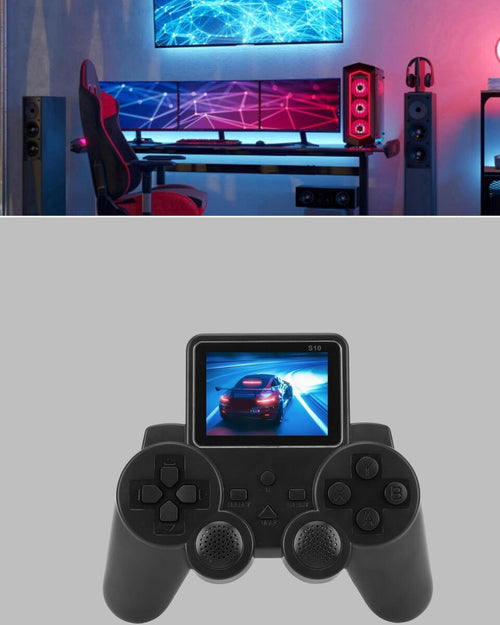 2025 S10 Gamepad 520 Klasik Retro Oyunlu TV Bağlantılı A Kalite Orijinal - görsel 2