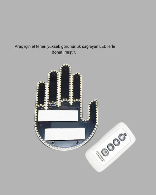 203 LED’li Yüksek Görünürlüklü Jest Işığı - görsel 2