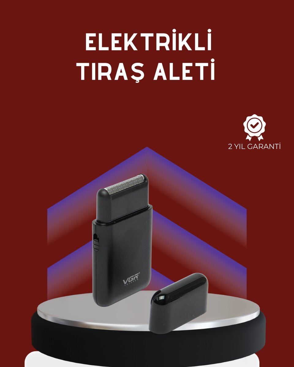 USB Şarjlı Erkek Tıraş Makinesi | Cilt Dostu ve Kompakt Tasarım
