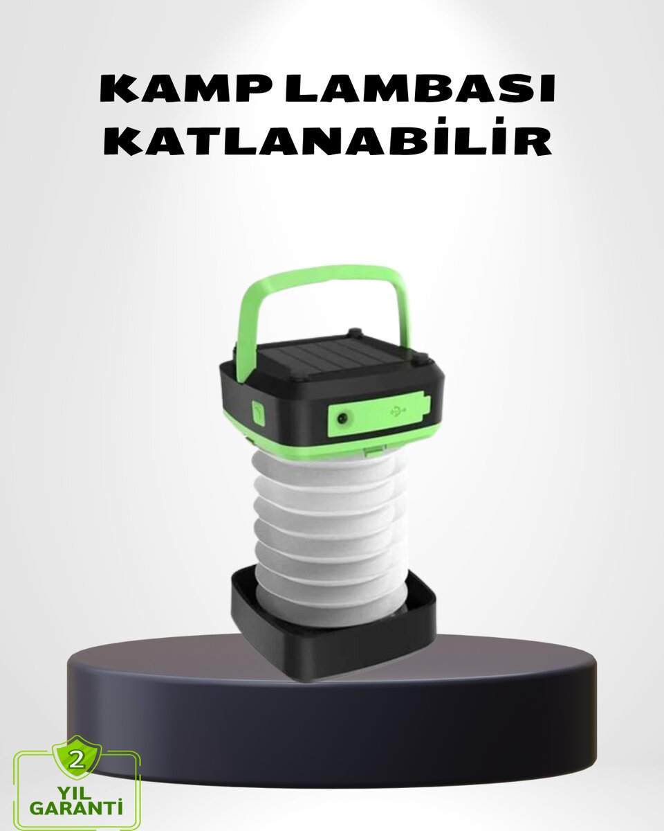 Şarjlı LED Lamba – Dokunmatik Sensörlü 3 Kademeli Parlaklık