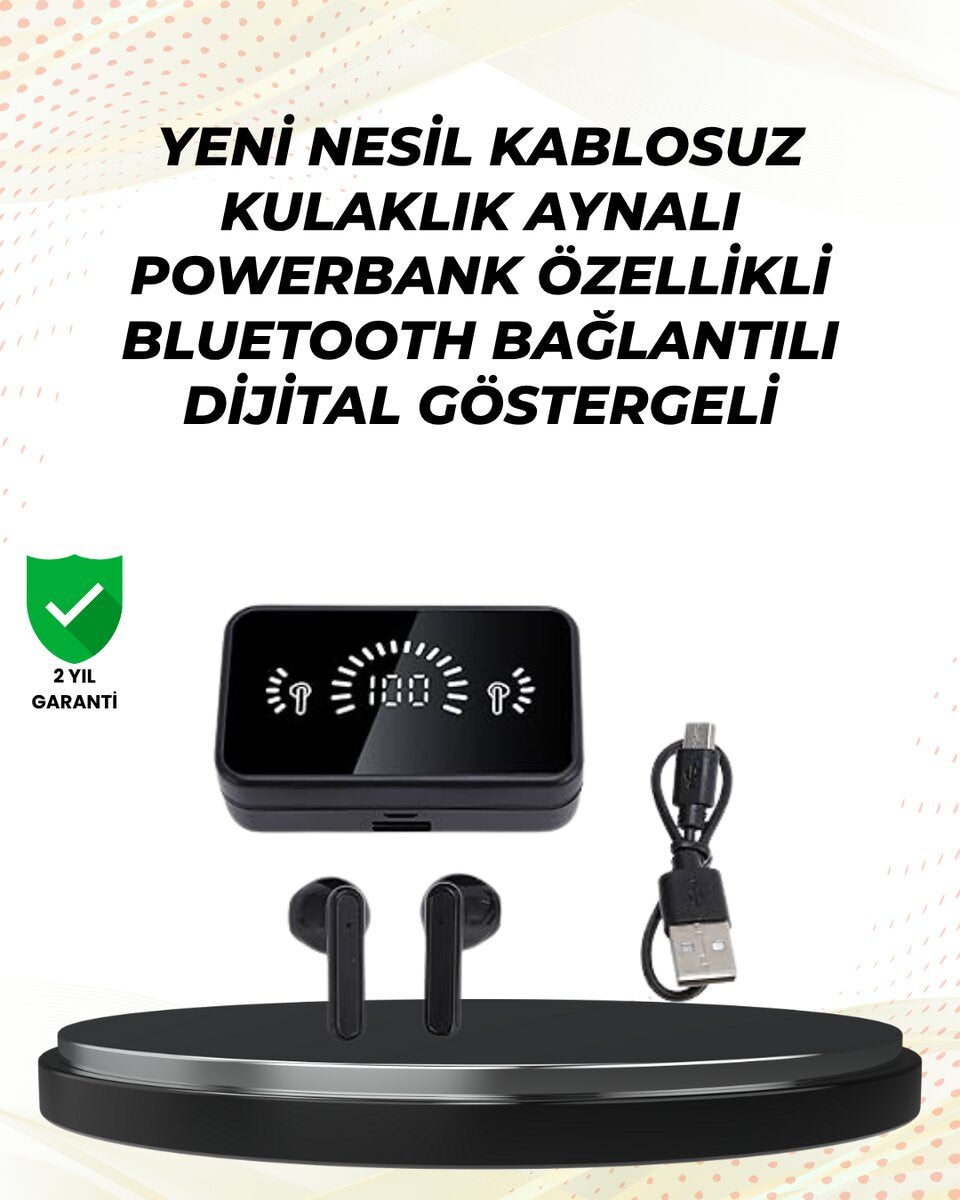 Bluetooth 5.1 Destekli bluetooth kulaklık – ANC ve Stereo Sesli