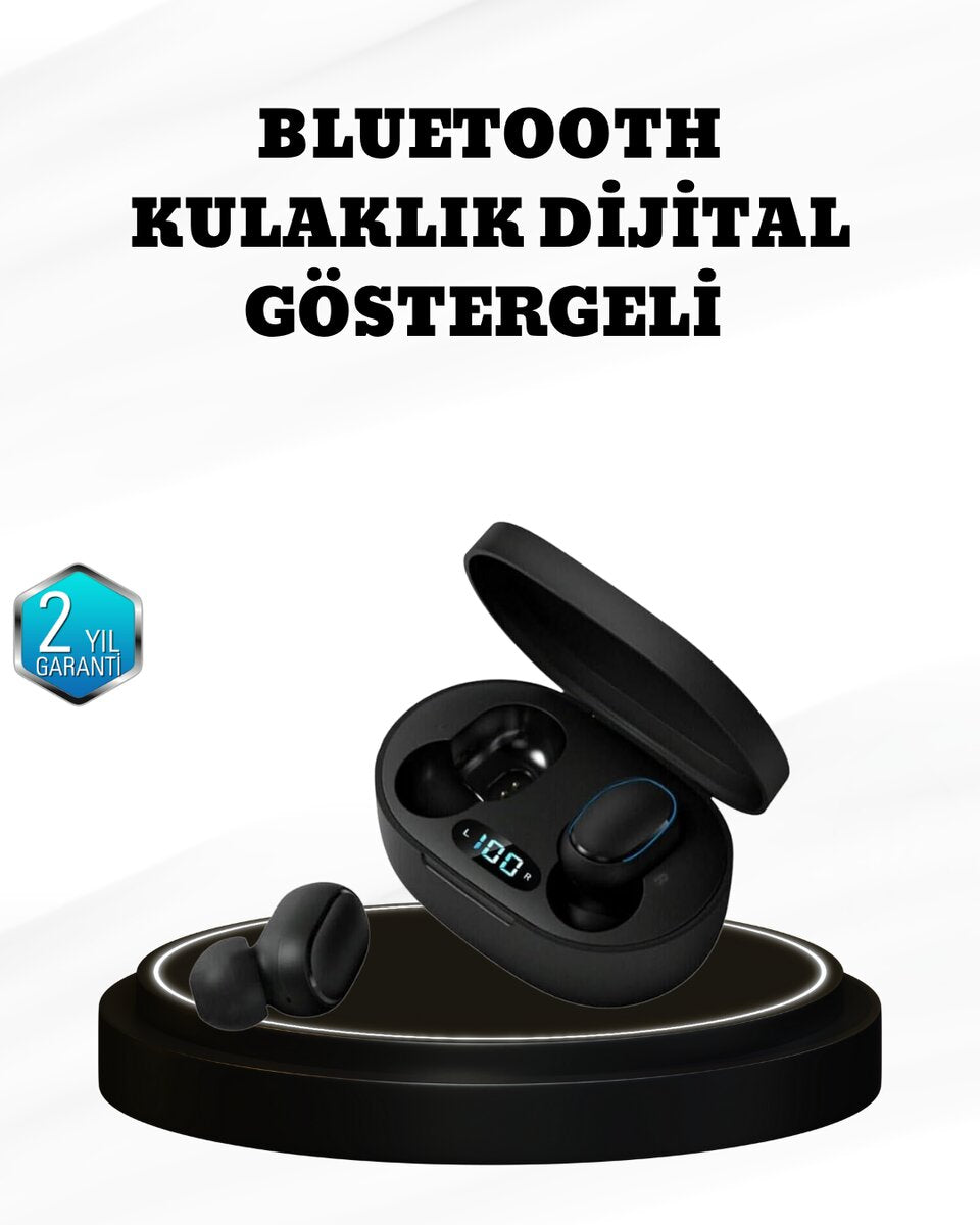 Kablosuz Bluetooth Kulaklık – Gürültü Önleyici Suya Dayanıklı Mikrofonlu Uzun Pil Ömürlü