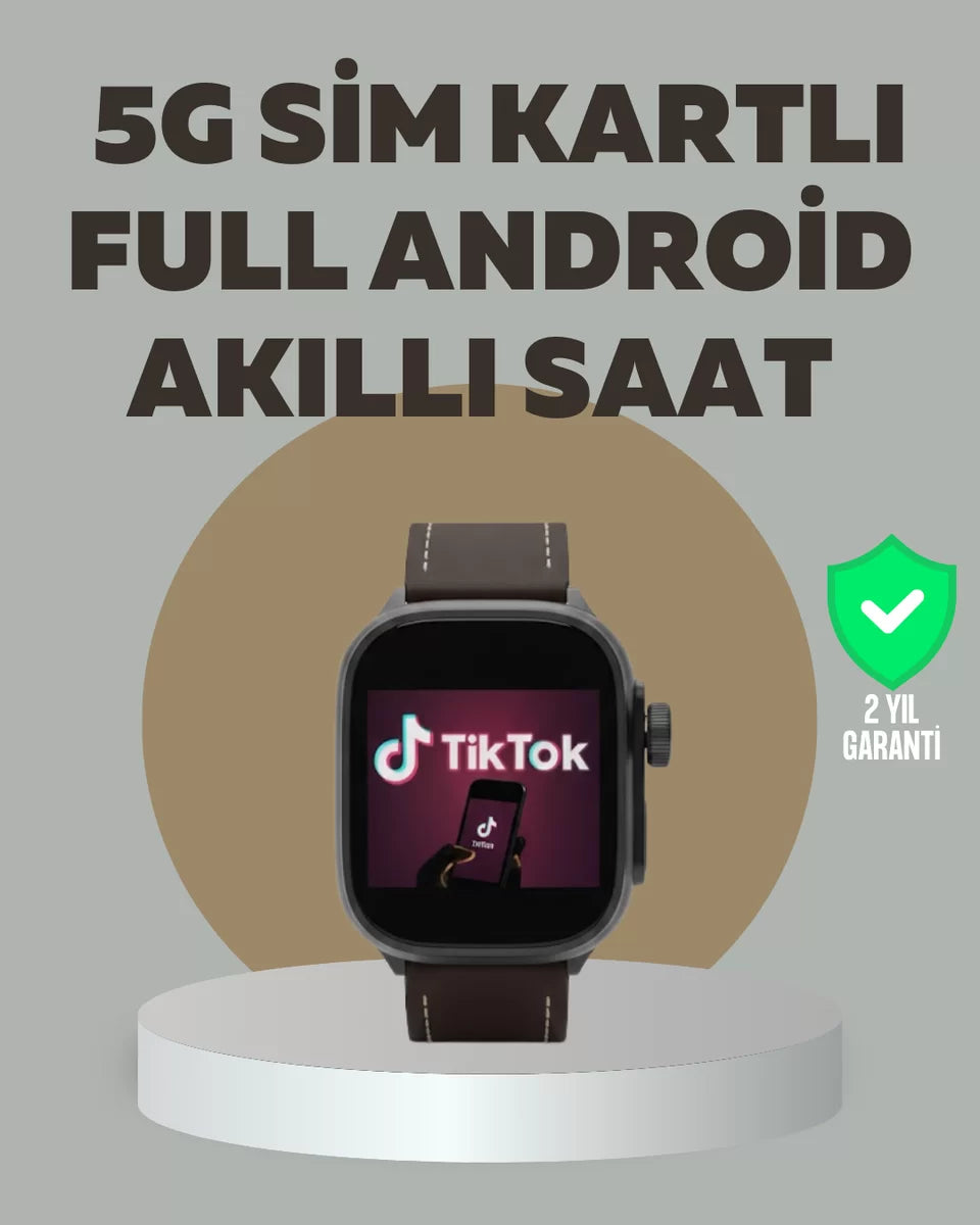 Android Akıllı Saat 5G Destekli Uygulama İndirme